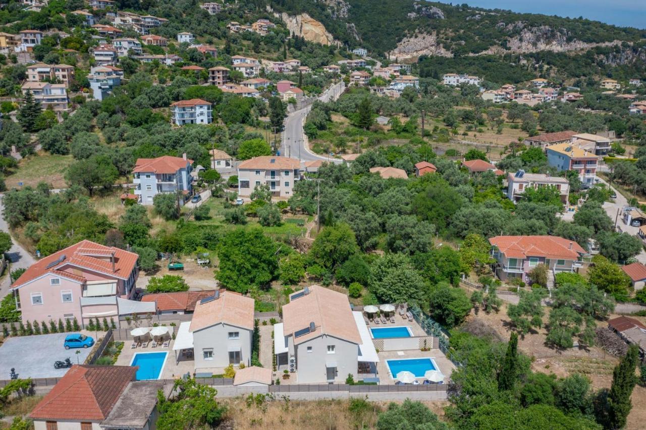 Grappolo Lefkada Villas - Villa Vertzami Just 2 Km From Lefkada Town Apolpaina Esterno foto